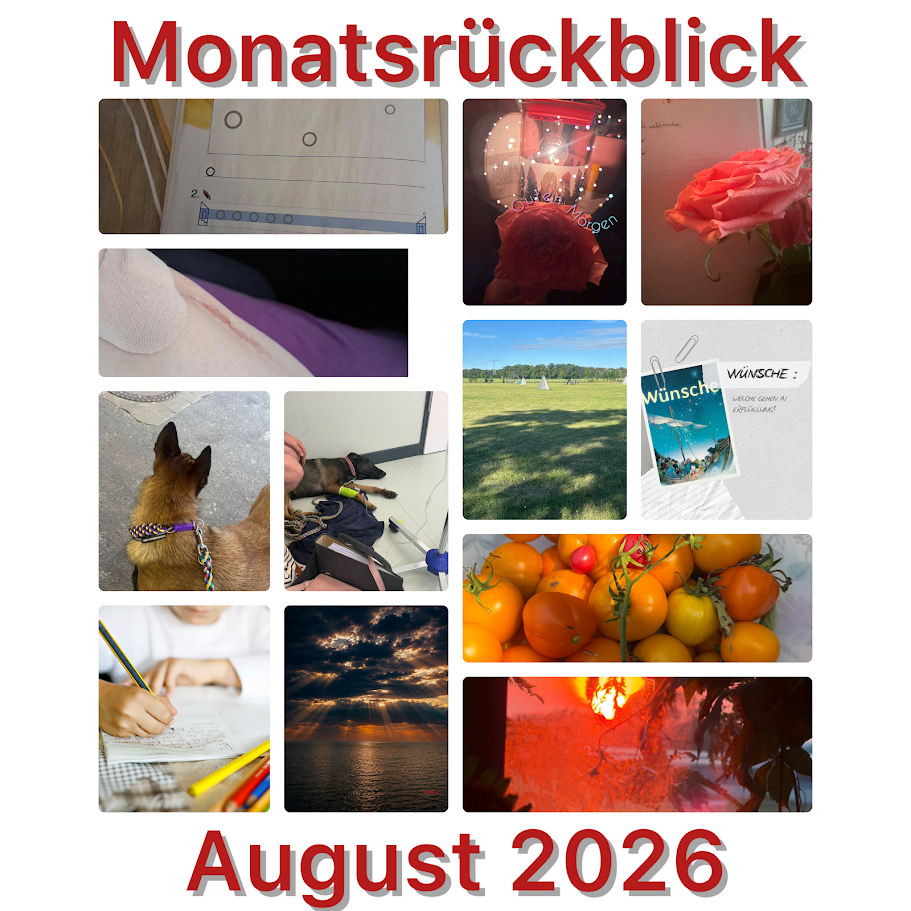 Monatsrückblick August 2026